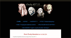 Desktop Screenshot of chudyart77.com