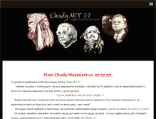 Tablet Screenshot of chudyart77.com
